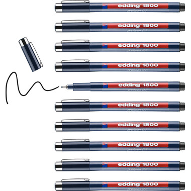EDDING Profipen 1800 0.70mm 1800-1-07 nero