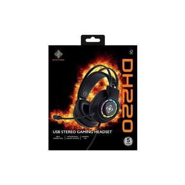 DELTACO Écouteurs GAM-168 Noir