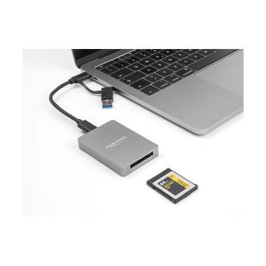 Delock Card Reader External Card Reader External 91008 USB Type-C