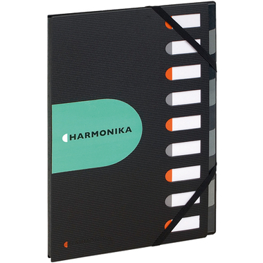 EXACOMPTA EXACTIVE Harmonika A4 55334E schwarz