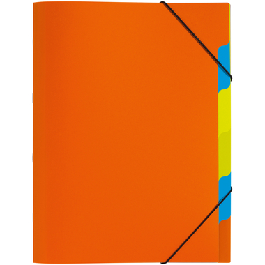PAGNA Ordnungsmappe A4 41803-09 orange 5-teilig