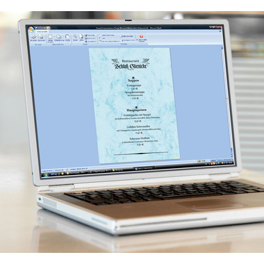 SIGEL Carta design A4 DP261 90g, marmo 100 fogli