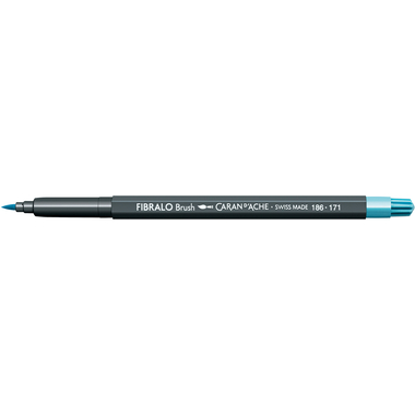 CARAN D'ACHE Classic Fibralo Brush 186.171 bleu turquoise