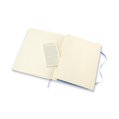 MOLESKINE Carnet HC XL 850840 en blanc,hortensia,192 p.
