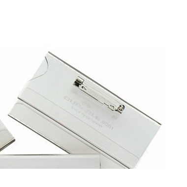 DURABLE Namensschild mit Nadel 800119 PVC, 40x75mm 100 Stk.