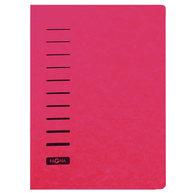PAGNA Gummibandmappe A4 24007-01 rot 3 Klappen