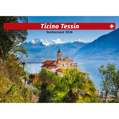 CALENDARIA Bildkalender 2026 9783036205625 Ticino ML 40x31cm