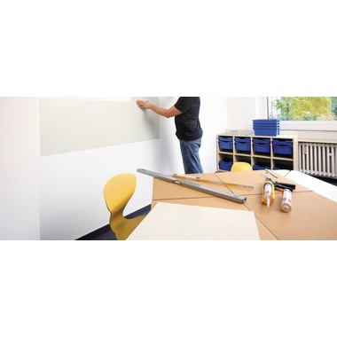 MAGNETOPLAN Magnetic Wall Set 500x500mm 16103 white, 20 boards