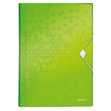 LEITZ Projektmappe WOW A4 45890054 grün 5 Fächer