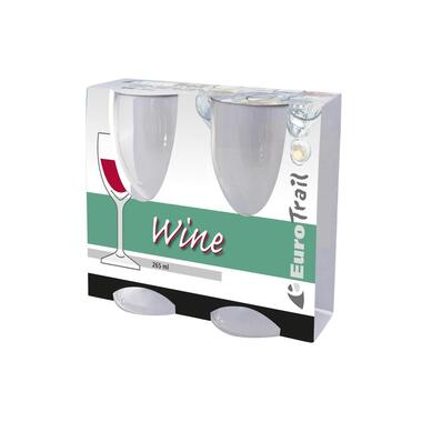 Eurotrail Outdoor Wine Glass Basic 265 ml Set of 2