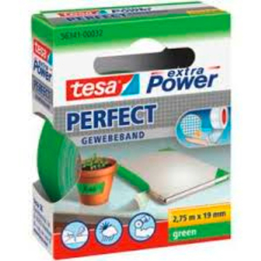TESA Extra Power Perfect 2.75mx19mm 563410003 Gewebeband. grün