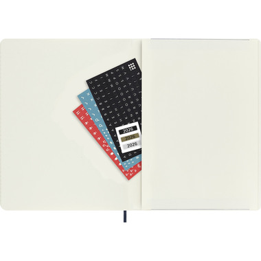 MOLESKINE Agenda Classic X-Large 2026 DSB2012WN4Y26 1W/1S saphir SC 19x25cm