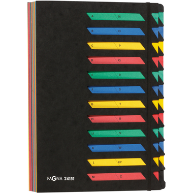 PAGNA Deskorganizer A4 24151-04 schwarz A-Z
