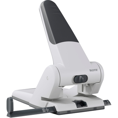 LEITZ Registraturlocher 6.3mm 51800084 hellgrau 65 Blatt