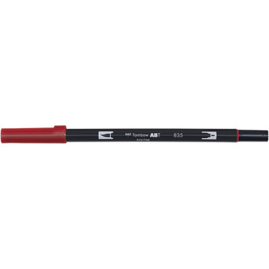 TOMBOW Dual Brush Pen ABT 835 persimmon