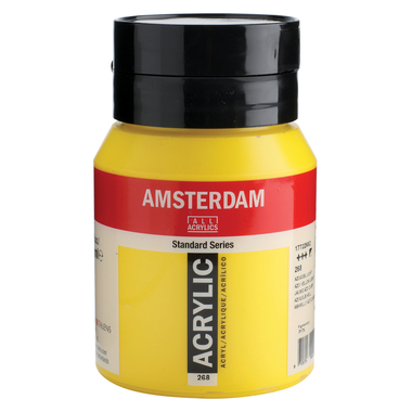 AMSTERDAM Acrylfarbe 500ml 17722682 Azogelb hell 268
