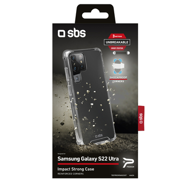 Coque rigide à coins renforcés pour Samsung Galaxy S22 Ultra