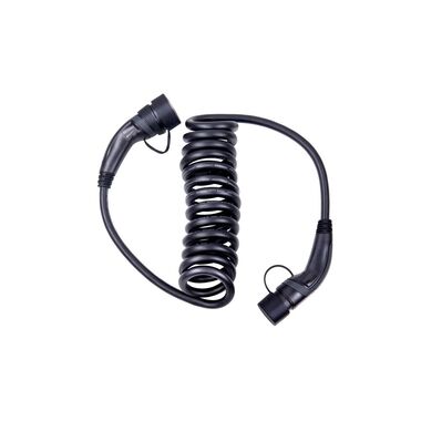 ANS charging cable type 2 32 A spiralized 5 m