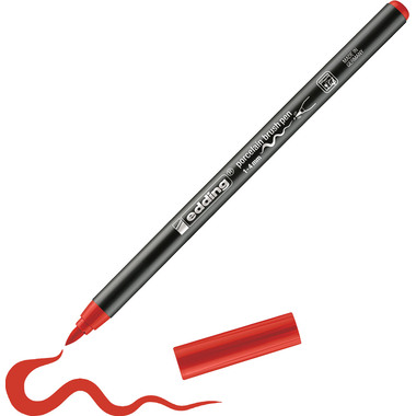 EDDING Porcellana Marker 4201 1-4mm E-4200 rosso