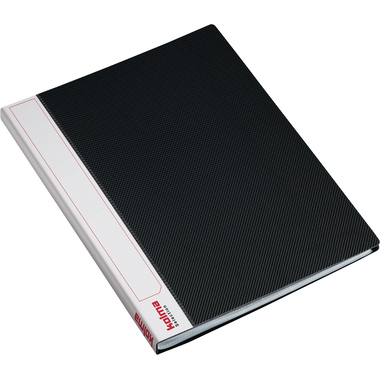 KOLMA Cartella ad anelli Selection 03.708.06 A4 riciclaggio nero 20 tasche