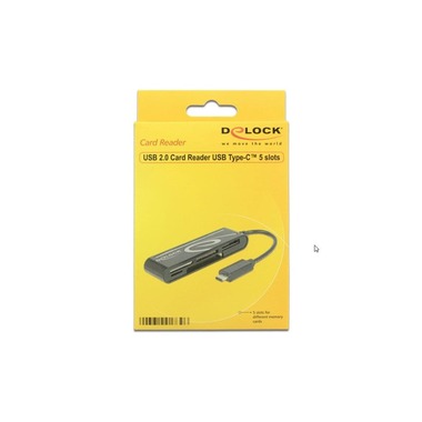 Delock Card Reader Extern 91739 5 Slots