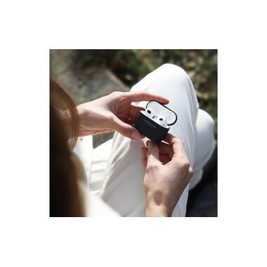 Vonmählen Custodia da trasporto Thin AirPods 3 Nero