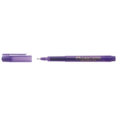 FABER-CASTELL Penna Broadpen 1554 0.8mm 155436 viola