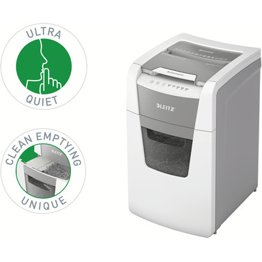 LEITZ Aktenvernichter IQ AF 8013-20-00 Office 150, P-4, 44lt