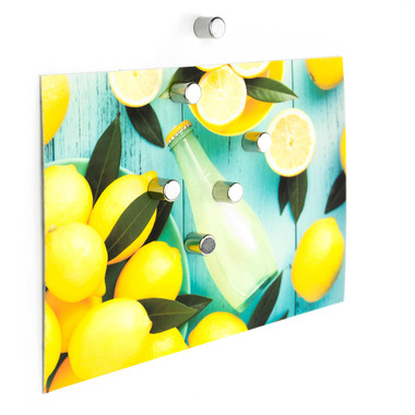 TRENDFORM Aimants BOLT CA2008 argent 6 pcs.