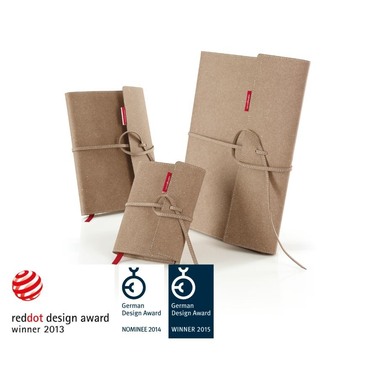 TRANSOTYPE senseBook FLAP A6 75010600 neutro, S, 135 fogli beige