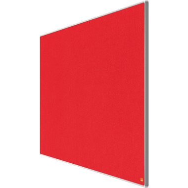 NOBO Tableau Feutre Impression Pro 1915421 rouge, 69x122cm