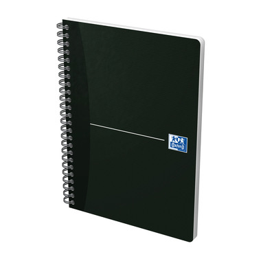 OXFORD Taccuino Smart Black A5 100103627 rigato 6mm, 90g 90 fogli