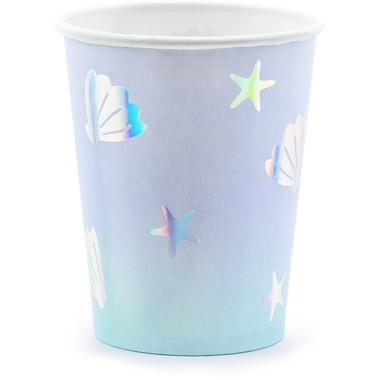 PARTYDECO Gobelets 220ml KPP55-EU1 Narval 6 pièces