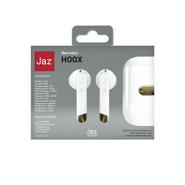 Écouteurs sans fil avec boîtier de recharge | JAZ