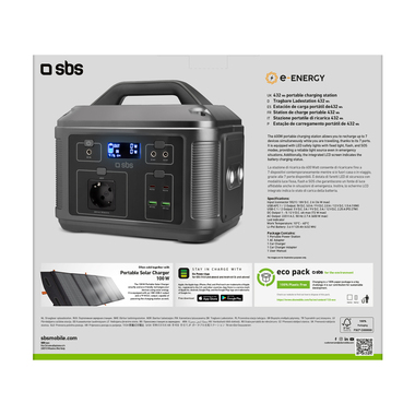 Alimentation de voyage pour PC portable et USB | SBS