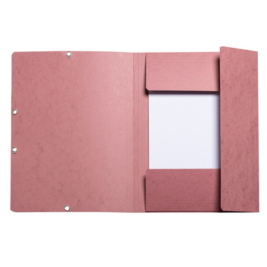 EXACOMPTA Chemise à élastique Skandi A4 55276E vieux rose