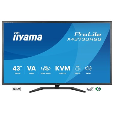 iiyama Monitor ProLite X4373UHSU-B2