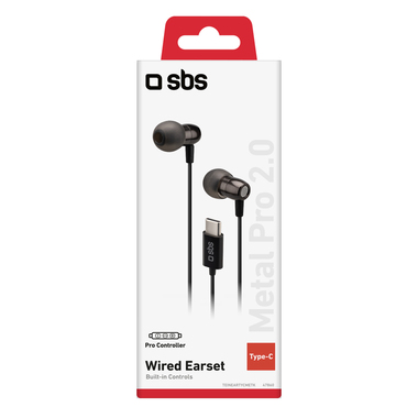 Wired in-ear headphones with USB-C | SBS