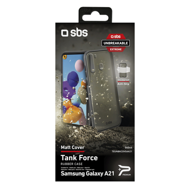 Cover rigida antiscivolo per Samsung Galaxy A21