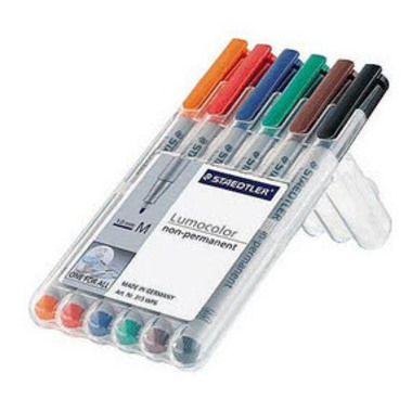 STAEDTLER Lumocolor non-perm. M 315-WP6 6 Farben ass.