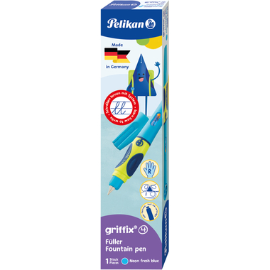 PELIKAN Penna stilografica Griffix 809160 neonfresh blue R