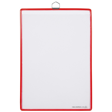 TARIFOLD Tasca spsüesa A4 154503 rosso 5 pezzi