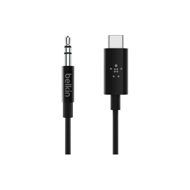 Belkin Câble audio RockStar USB-C - jack 3.5 mm 0.9 m