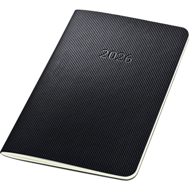 CONCEPTUM Libretto d. cal. Mensile 2026 C2685 1M/2P nero 14x9.3cm