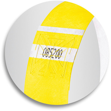 SIGEL Eventband 255x25mm EB223 gelb 520 Stück