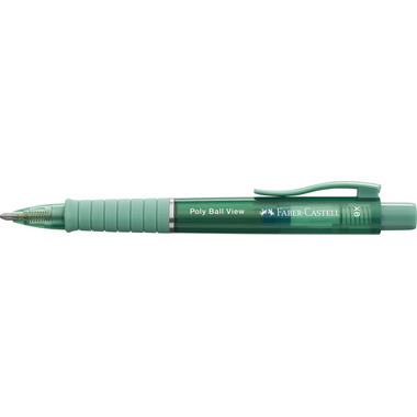 FABER-CASTELL Kugelschreiber Poly Ball View 145754 Green lily XB