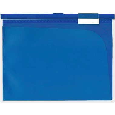 BÜROLINE Hängemappe A4 664053 blau, 6 Fächer 3 Stk.