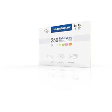 MAGNETOPLAN Static Notes A3 11250310 ass. 250 Stück