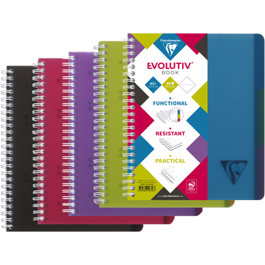 CLAIREFONTAINE LINICOLOR Heft A5+ 329756 L8+MC 90 Blatt
