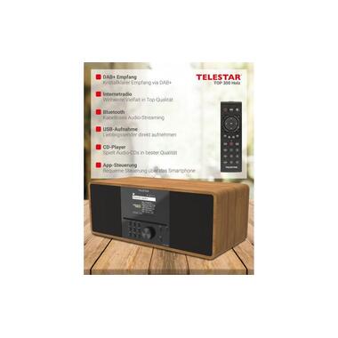 Telestar Radio Internet TOP 300 Brun